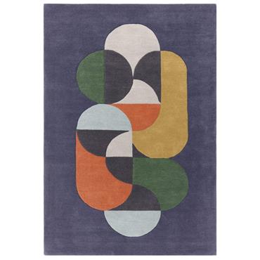 Matrix 200x300cm 91 Statement Navy