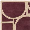 Metro 120x170cm Plum