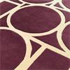 Metro 120x170cm Plum