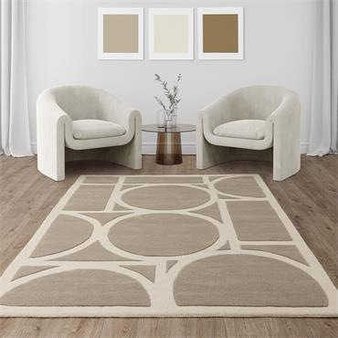 Metro 120x170cm Taupe