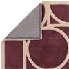 Metro 160x230cm Plum