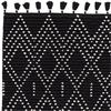 Nepal 120x170cm Black/Cream Diamond Rug