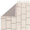Nepal 120x170cm Cream/Black Tile Rug