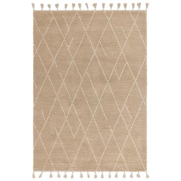 Nepal 160x230cm Sand/Cream Linear Rug