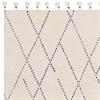 Nepal 160x230cm Cream/Blue Linear Rug