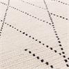 Nepal 160x230cm Cream/Black Linear Rug
