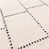 Nepal 160x230cm Cream/Black Tile Rug