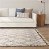 Nepal 200x290cm Cream/Blue Diamond Rug