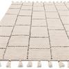 Nepal 200x290cm Cream/Black Tile Rug