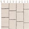 Nepal 200x290cm Cream/Black Tile Rug