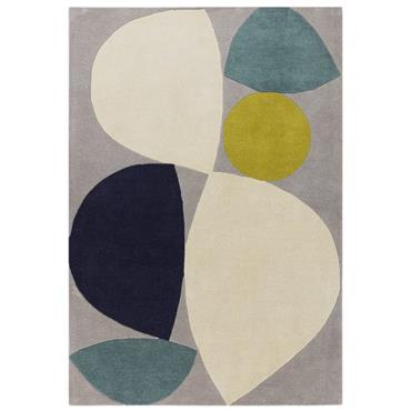 Reef Rug 160x230cm RF25 Mid Century Teal