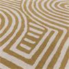 Reef Rug 160x230cm RF28 Curve Ochre