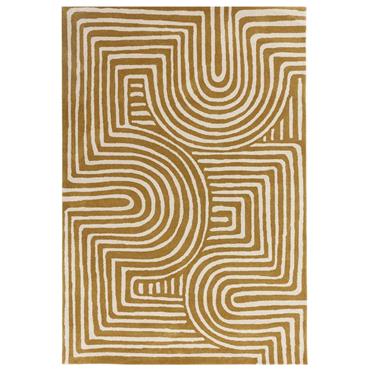 Reef Rug 160x230cm RF28 Curve Ochre