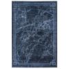 Zehraya 200x290cm ZE02 Ink Blue Border