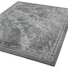 Zehraya 200x290cm ZE04 Silver Border