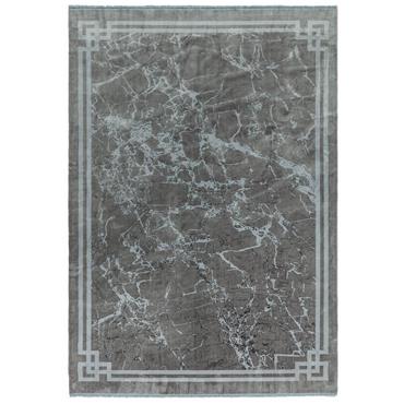 Zehraya 200x290cm ZE04 Silver Border