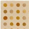 Dotty Rug 200x300cm Gold