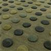 Dotty Rug 200x300cm Green