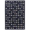 Dotty Rug 200x300cm Navy