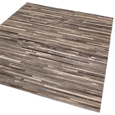 Gaucho Rug 160x230cm Dark Grey Stripe