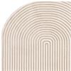 Kuza 120x170cm Shape Gold / Cream