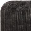 Kuza 120x170cm Shape Black / Charcoal