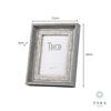 ABIGAIL PHOTO FRAME GREY 5x7