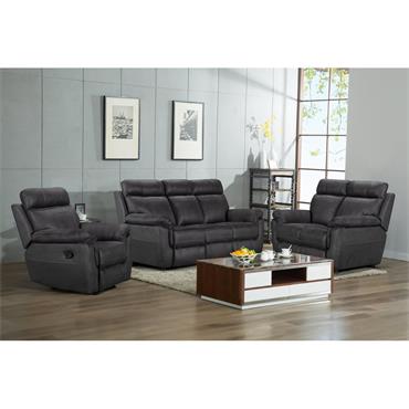 Baxton Azul 3 Seater Recliner