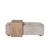 Beckham Ottoman and Coffee Table Set Mink