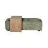 Beckham Ottoman and Coffee Table Set Olive