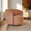 Beckham Swivel Accent Chair Umber