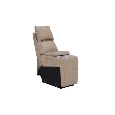 Braxton Console Sectional Latte