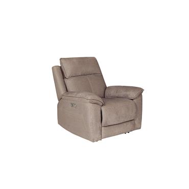 Braxton Chair Electric Recliner Latte