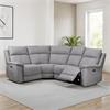 Braxton Corner Group Electric Recliner - Greige