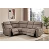 Braxton Corner Group Electric Recliner Latte