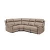 Braxton Corner Group Electric Recliner Latte