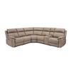 Braxton Corner Group Electric Recliner Latte