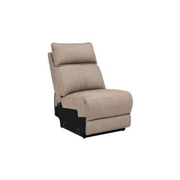Braxton Armless Sectional Latte