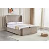 Beau 4'6" Ottoman Bed Beige