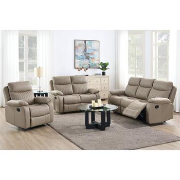 Benjamin 3 Seater ReclinerBrown