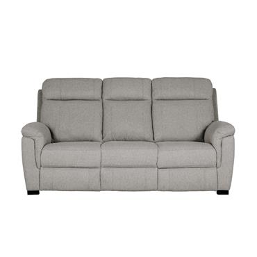 Bohola 3 Seater Fixed Sofa Grey