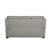 Bohola 3 Seater Fixed Sofa Grey