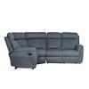 Bohola Corner Group Manual Recliner (4pcs) Azul