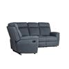 Bohola Corner Group Manual Recliner (4pcs) Azul