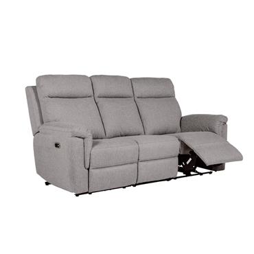 Bohola 3 Seater Electric Recliner Grey