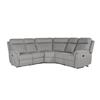 Bohola Corner Group Electric Recliner (4pcs) Grey