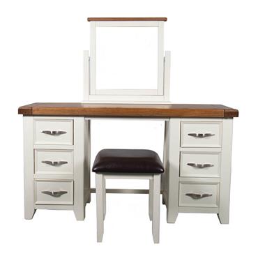 Clogher Dressing Table, Stool & Mirror