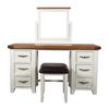 Clogher Dressing Table, Stool & Mirror