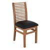 Moy Dining Chair With Faux Leather Seat