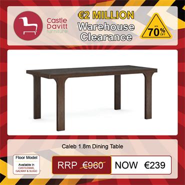 Caleb 1.8m Dining Table